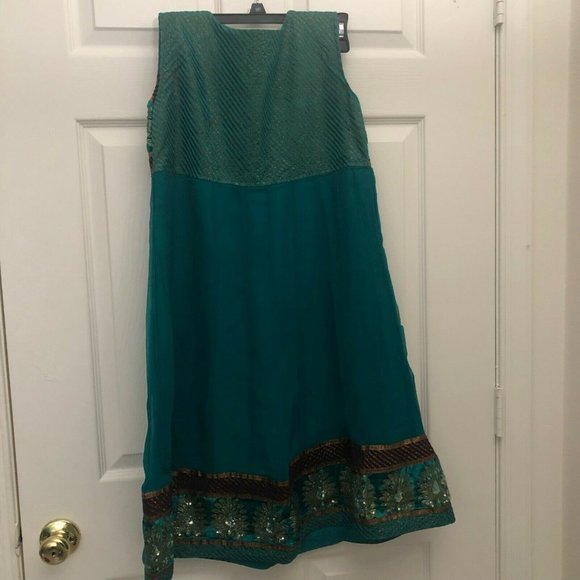 Shalwar Kameez Indian Pakistani Suit Girl - Picture 5 of 12
